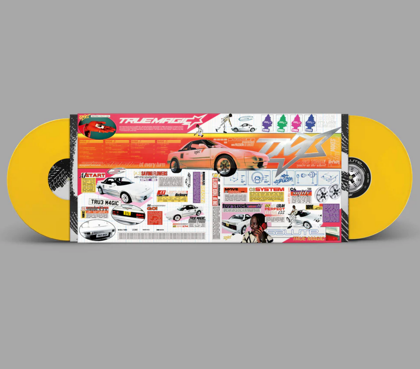 salute TRUE MAGIC Limited Edition Yellow 2LP